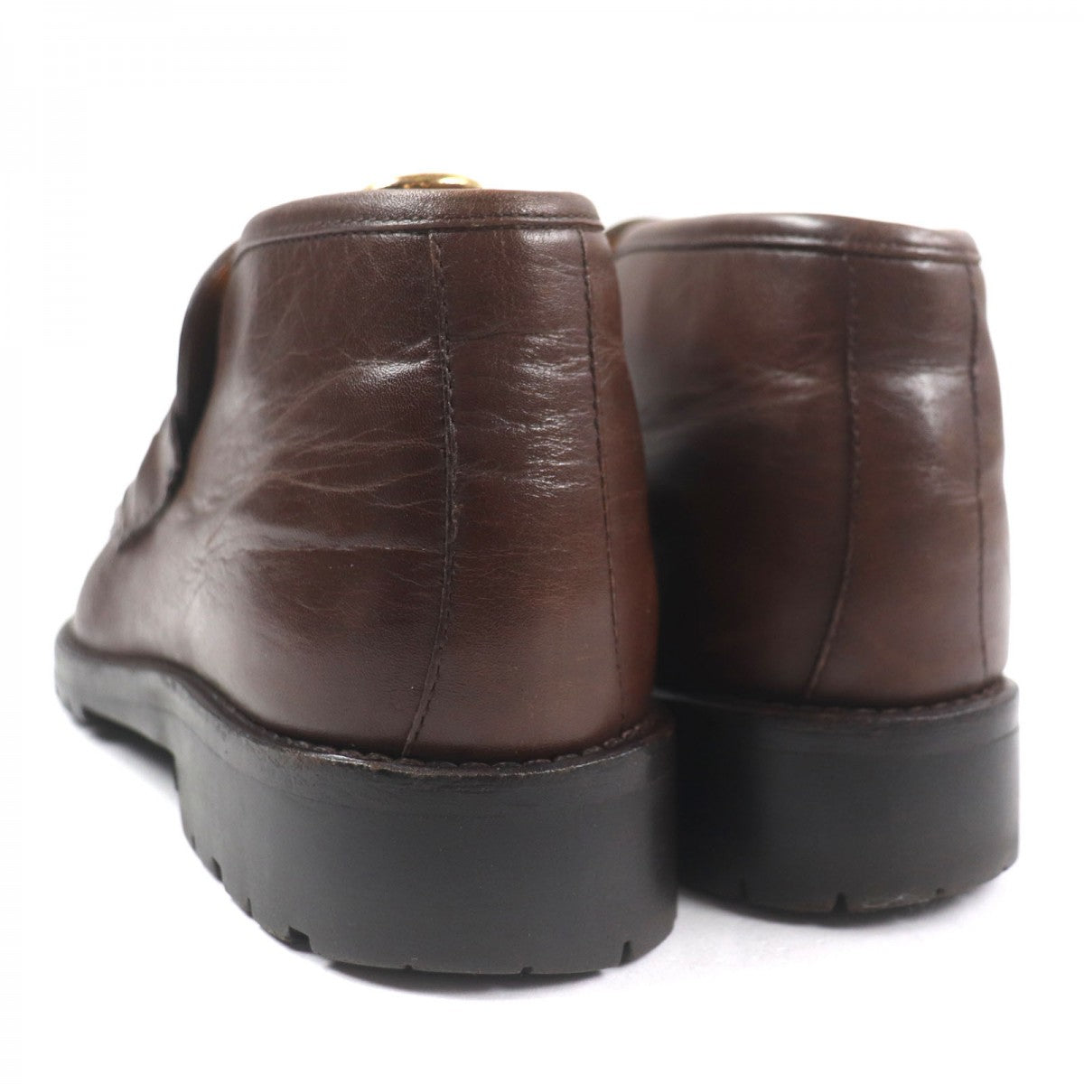 GUCCI Ankle boots 1140067 Main: Leather Dark brown mens 40