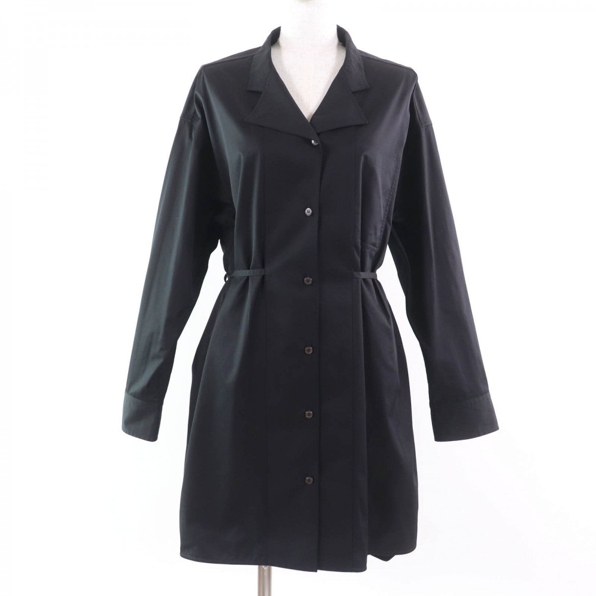 HERMES one piece 3H0633DV cotton black 40