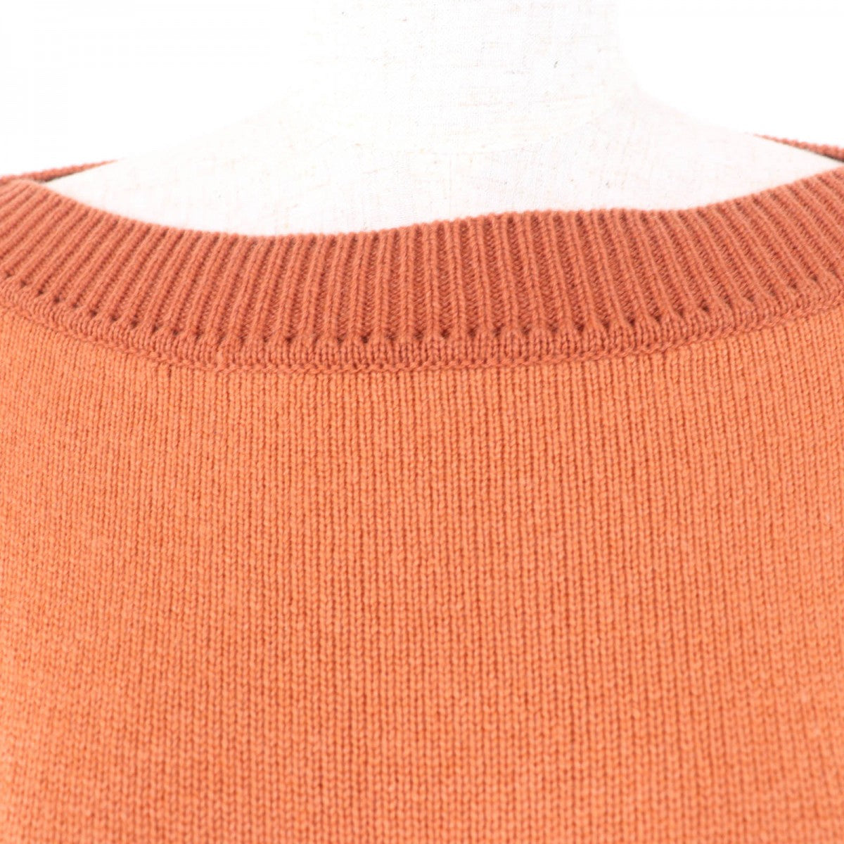 HERMES one piece 2E2506D2 Main: 100% cashmere, part: 70% cotton, part: 30% polyester Orange type CLIQUETIS Women 38