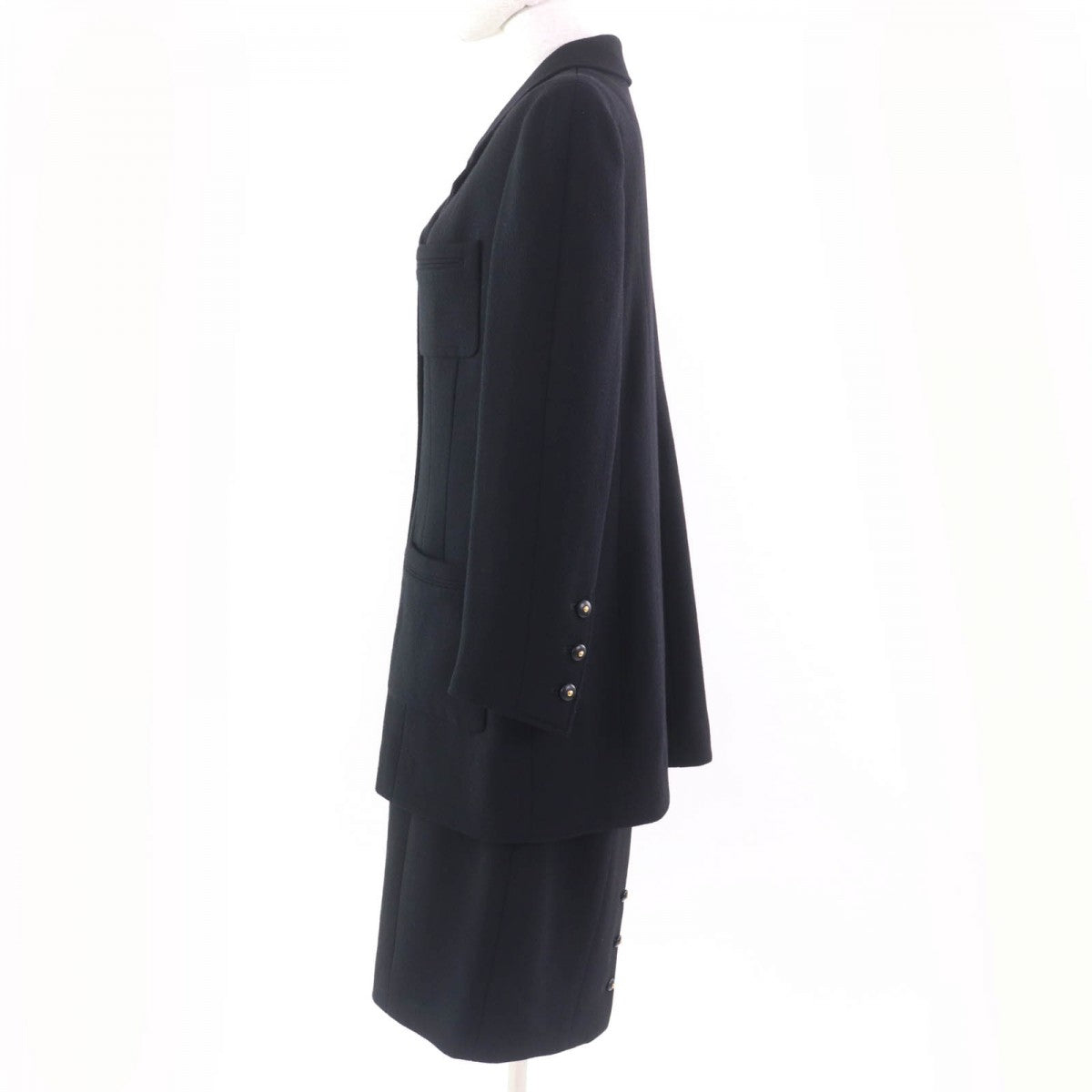 CHANEL setup 95A P05422V03075 Main: 100% wool, Lining: 95% silk, Lining: 5% spandex black Women