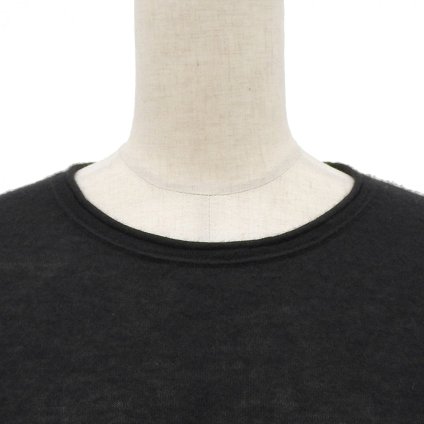 CHANEL Short sleeve knit P39410 cashmere black 38