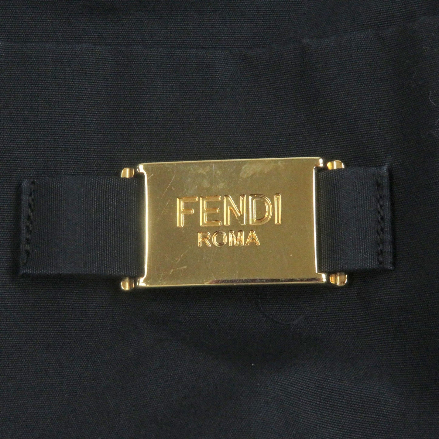 FENDI Long sleeve shirt FS0585 cotton black 39