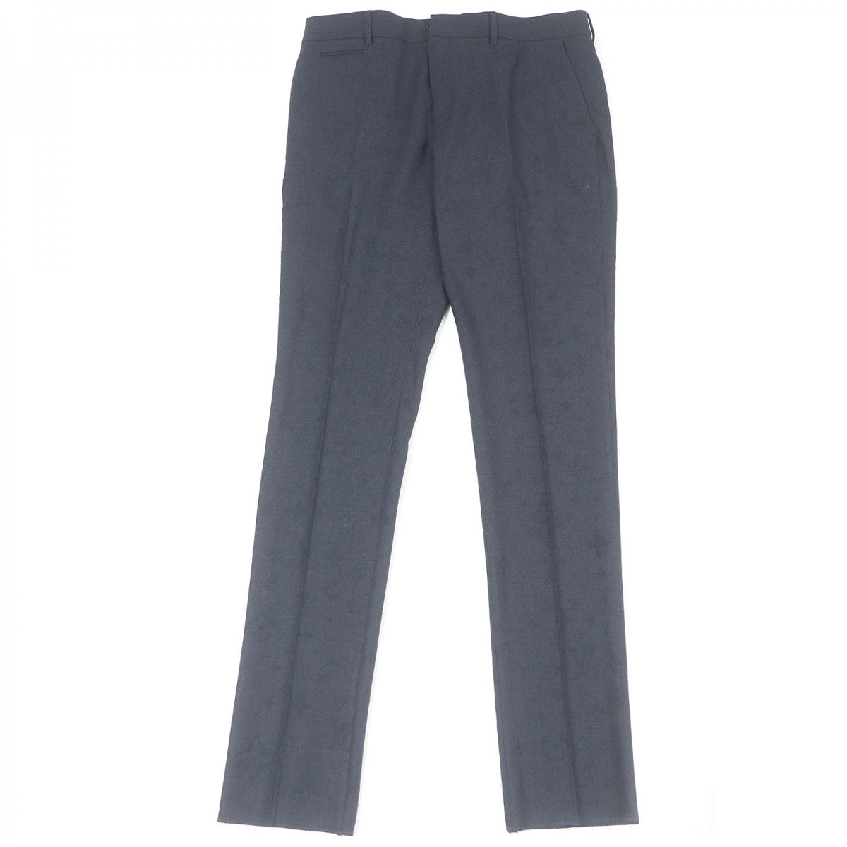 LOUIS VUITTON Pants Outer: 53% polyester, Outer: 44% wool, Outer: 3% polyurethane, Lining: 100% cotton Navy mens 44