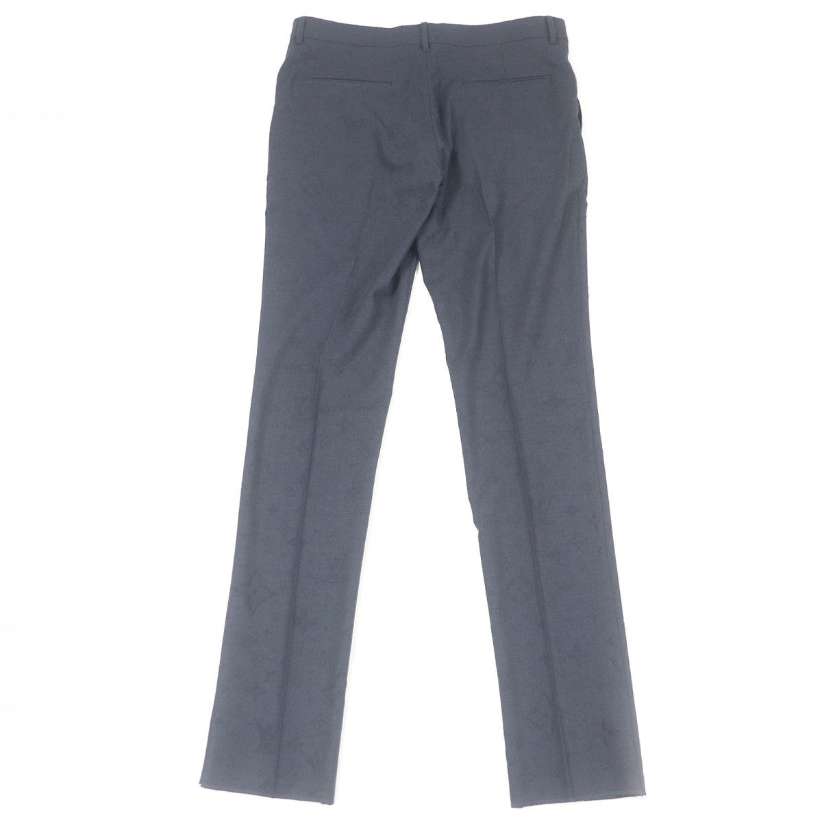 LOUIS VUITTON Pants Outer: 53% polyester, Outer: 44% wool, Outer: 3% polyurethane, Lining: 100% cotton Navy mens 44