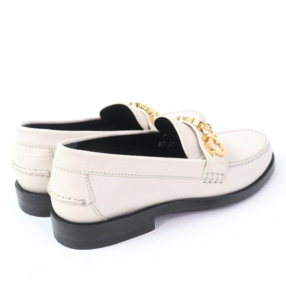 GUCCI loafers 700036 Main: Leather Ivory Women 36.5