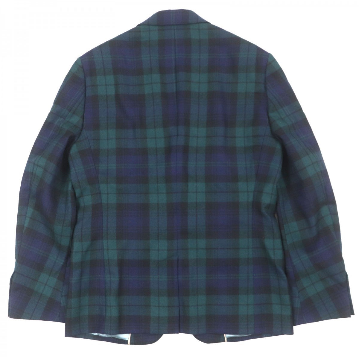 GUCCI tailored jacket 421766 Outer: 100% wool, Lining: 100% cupra, Sleeve lining: 100% cupra Green navy mens 48