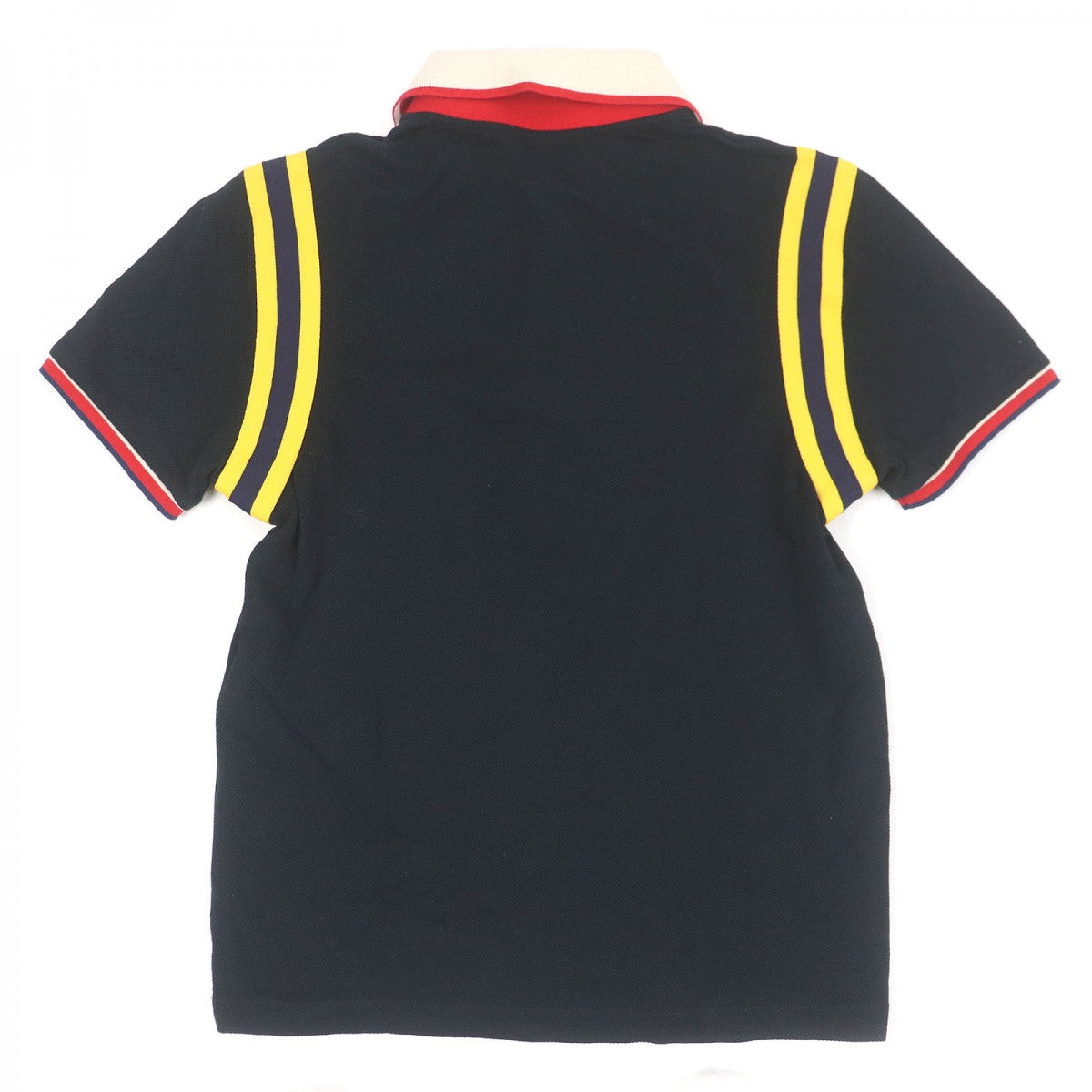 GUCCI Short sleeve polo shirt 500971 Main: 93% cotton, Main: 7% polyurethane, Part: 99% cotton, Part: 1% polyurethane, Part: 100% cotton black mens S