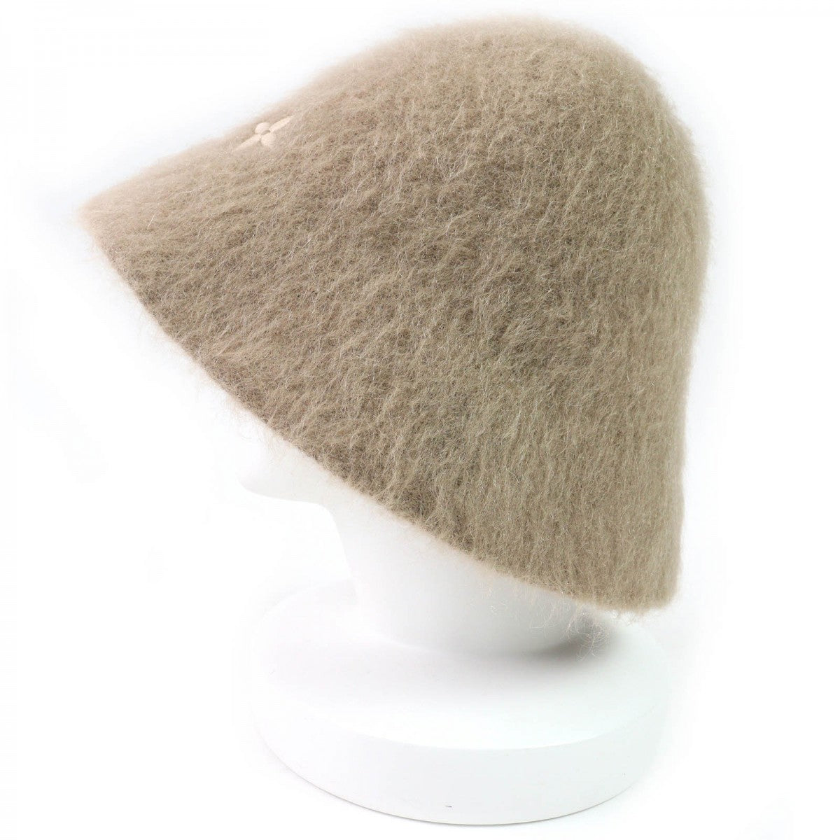 LOUIS VUITTON hat M1184S Main: 43% nylon, Main: 33% mohair, Main: 24% wool, Part: 100% polyester saffron LV Fluffy Hat mens