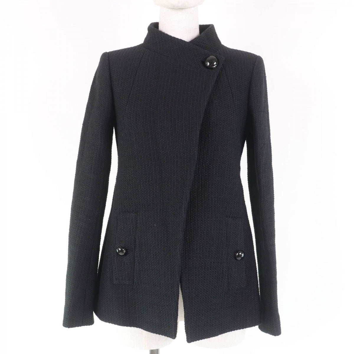 CHANEL Jacket P51037V38048 Main: 91% cotton, Main: 9% nylon, Lining: 100% silk black Women 34