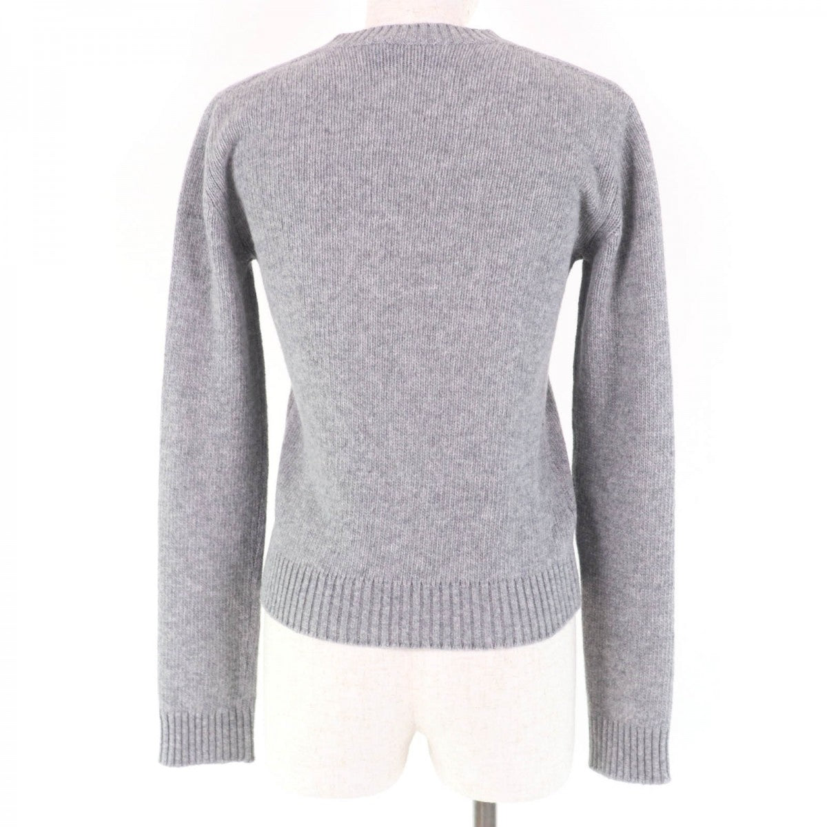 PRADA knit P24M2H Main: 67% virgin wool, Main: 29% cashmere, Main: 4% polyester gray Women 38