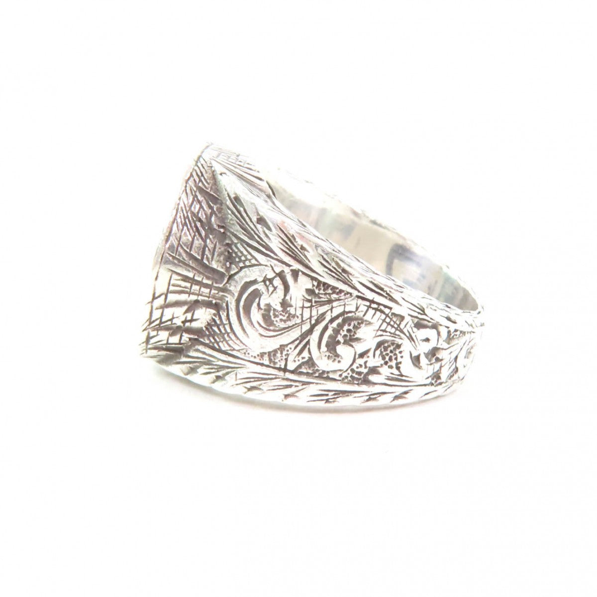 GUCCI Ring 455302 Mainï¿½FAG925 Silver Women 9