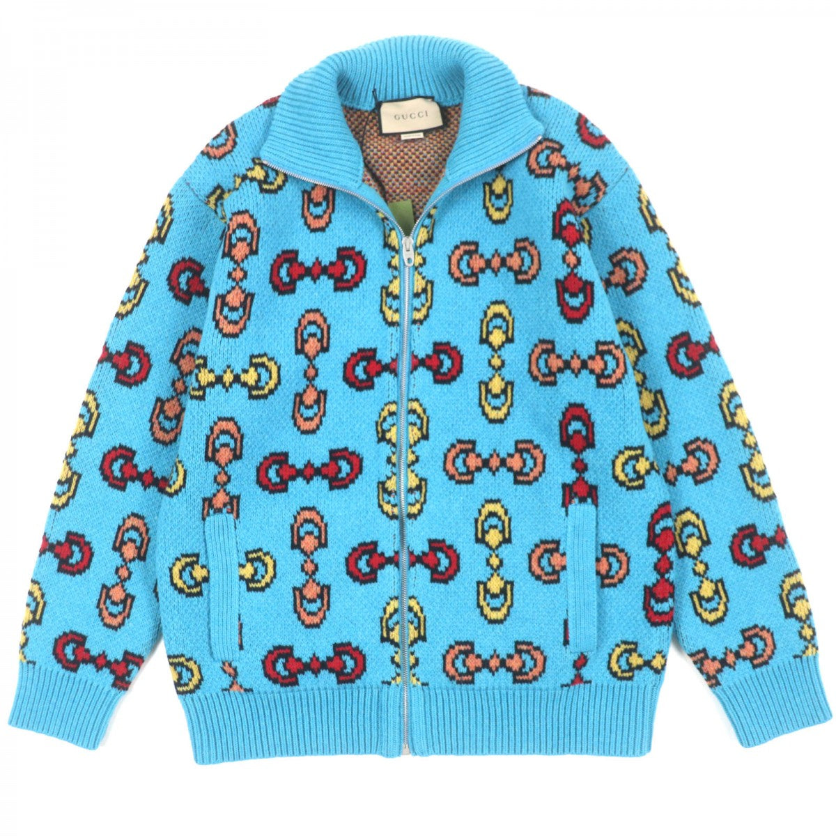 GUCCI Jacket 716370 Main: 100% wool blue mens XS