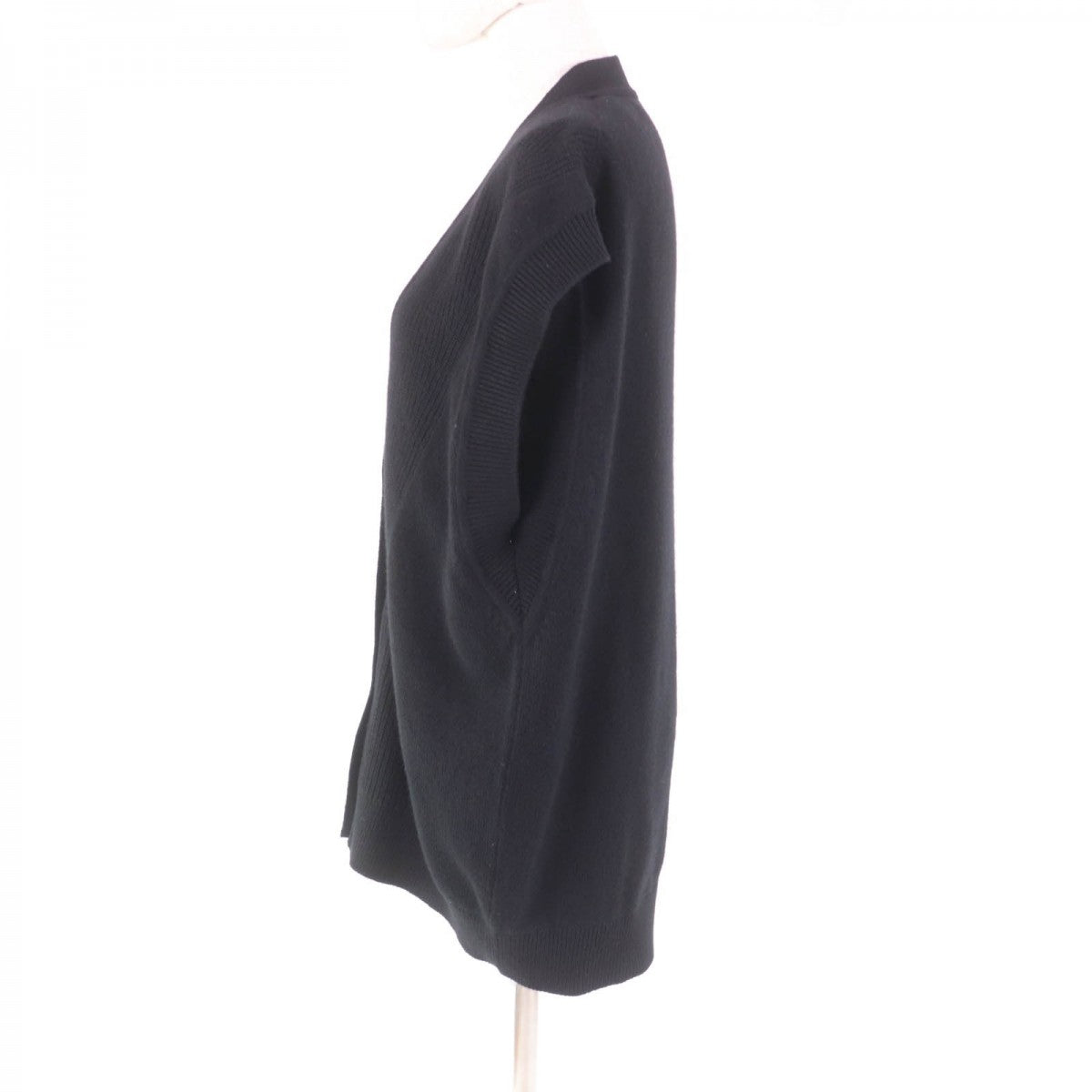 HERMES Vest 3H2706D1 Main: 100% cashmere black Women 34