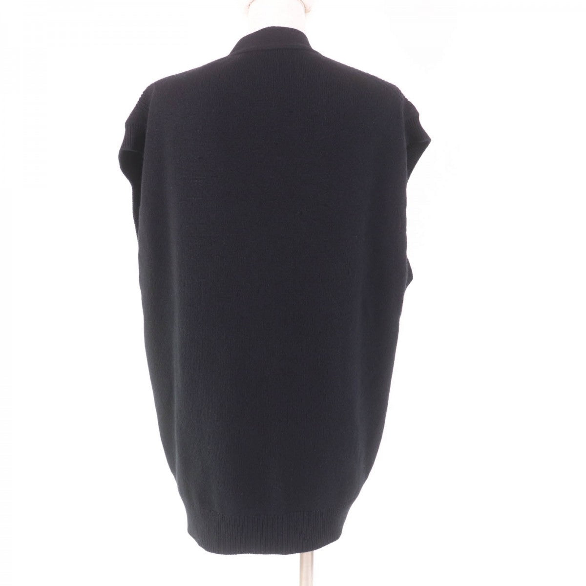 HERMES Vest 3H2706D1 Main: 100% cashmere black Women 34