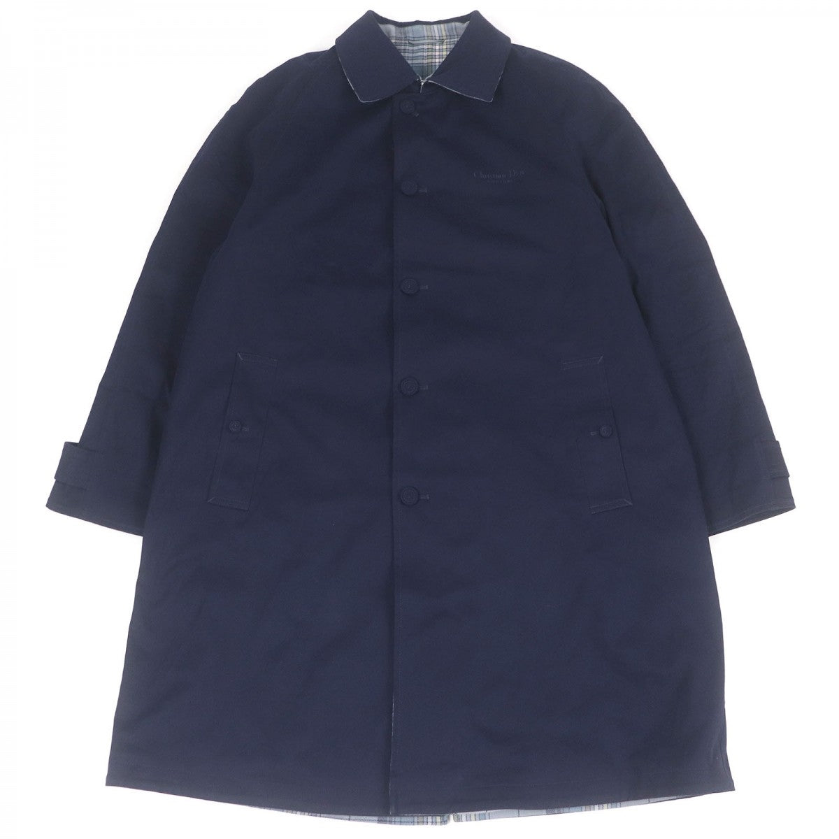 Dior HOMME coat 513C350A6471 cotton Navy 48