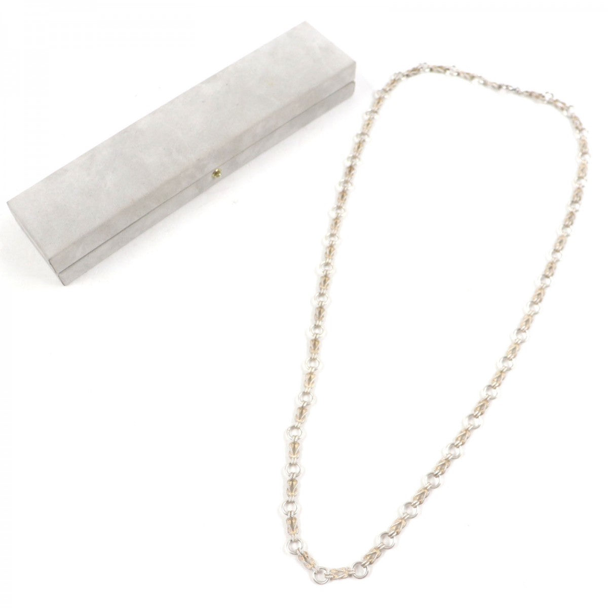 HERMES Necklace Silver925 Silver Audienne mens