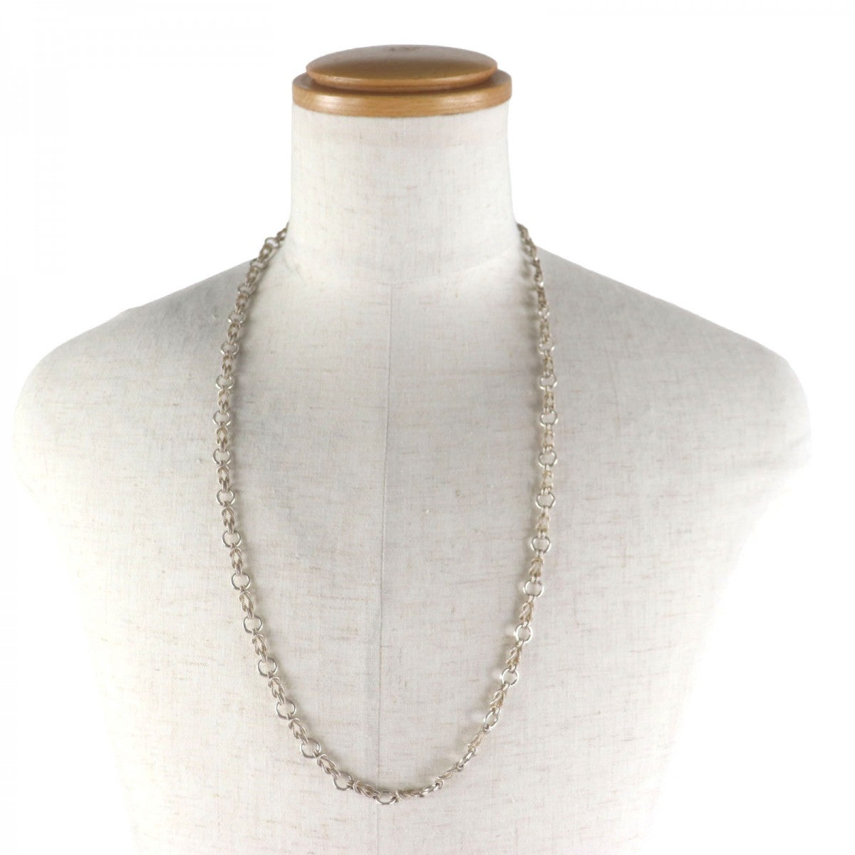 HERMES Necklace Silver925 Silver Audienne mens