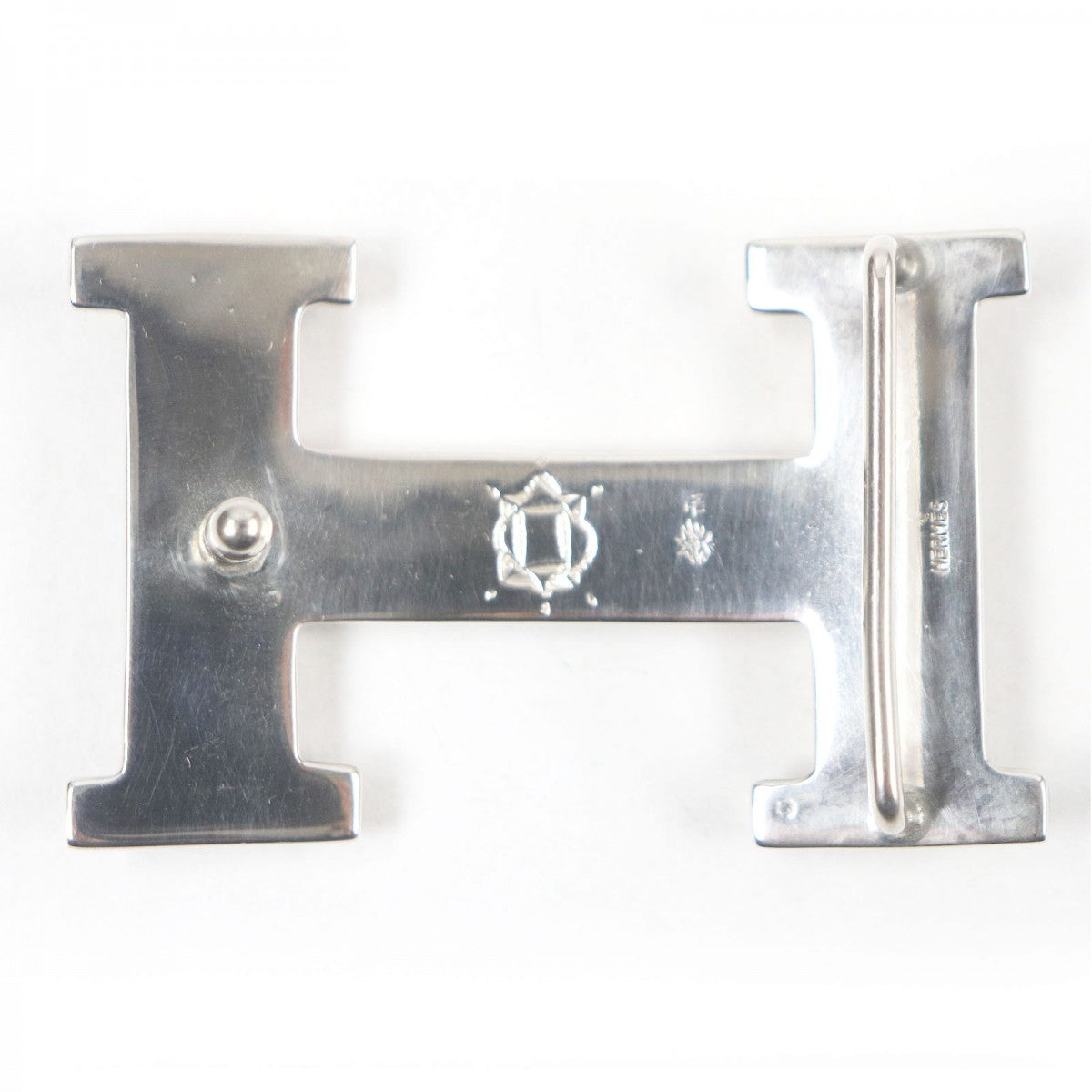 HERMES belt SV925 Silver Buckle only Tu Aleg