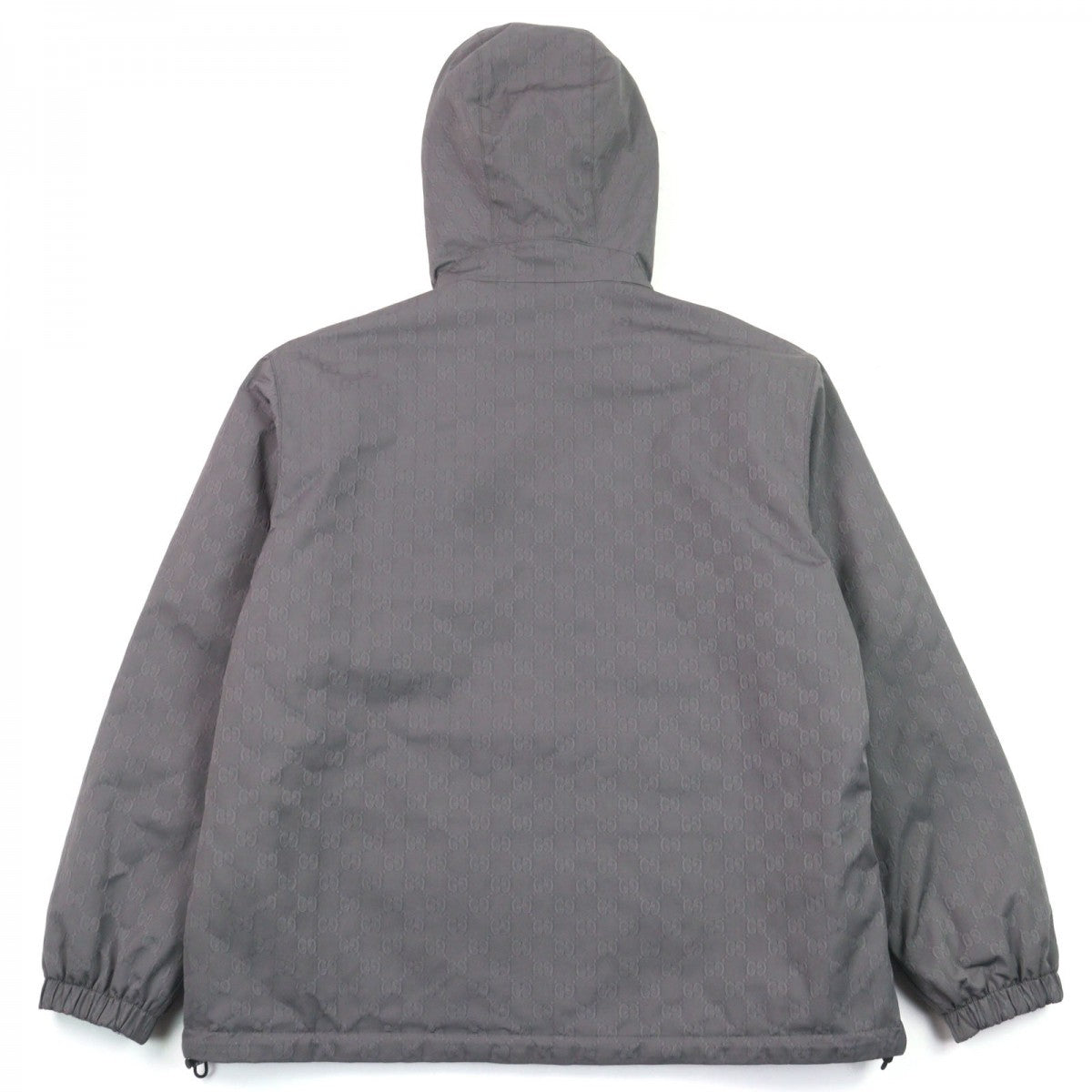 GUCCI Jacket 795697 Outer: 100% composite fiber, Outer: 58% polyester, Outer: 42% cotton, Lining: 100% cotton, Filling: 100% polyester Gray purple mens 48