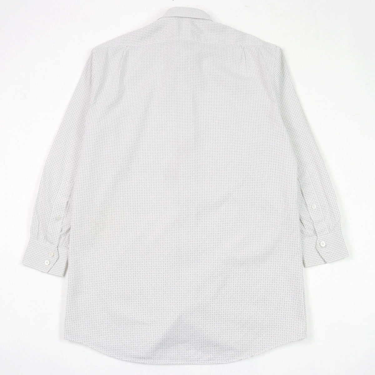 LOUIS VUITTON Long sleeve shirt cotton white Dot Pattern M