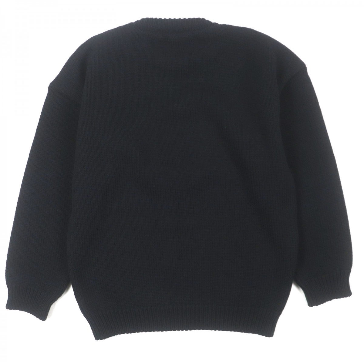 CELINE sweater 2A43L717M Main: 94% wool, 4% cotton, 1% acrylic, 1% nylon black mens XS
