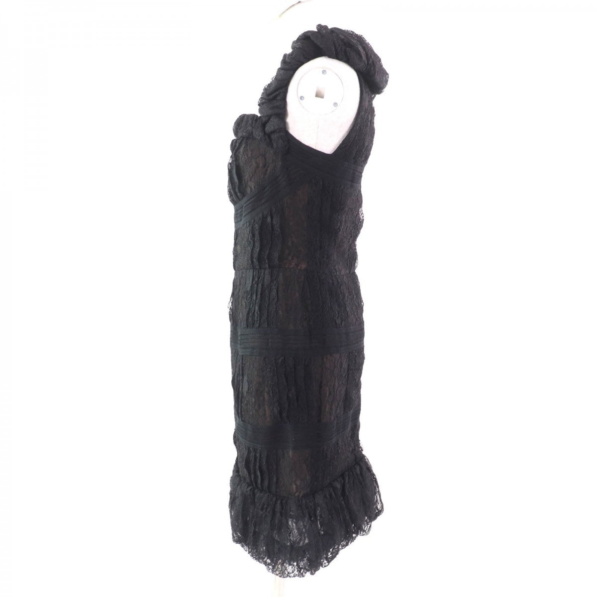 CHANEL one piece 09C P34753 cotton black 38