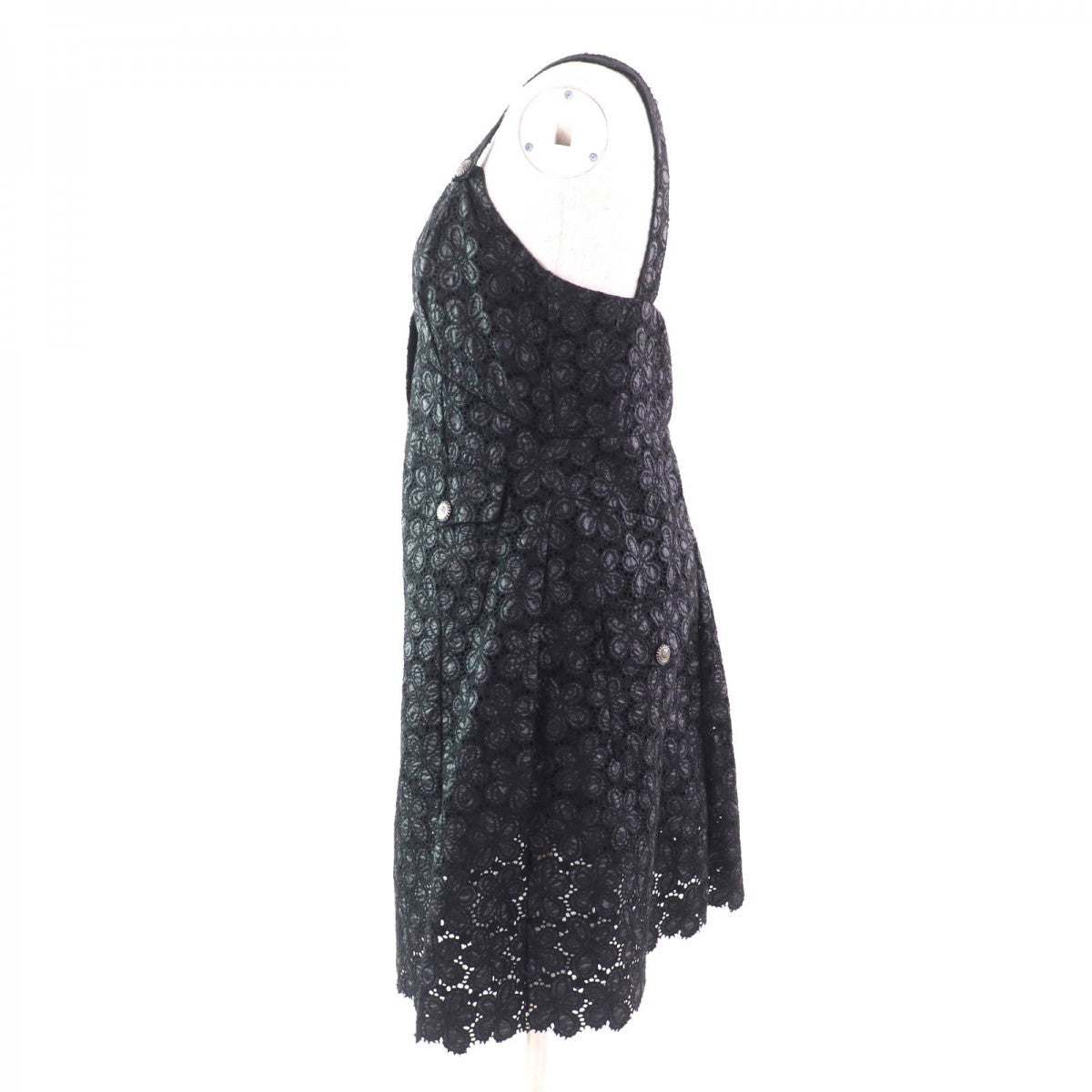 CHANEL one piece 08A P33424 polyester black 42