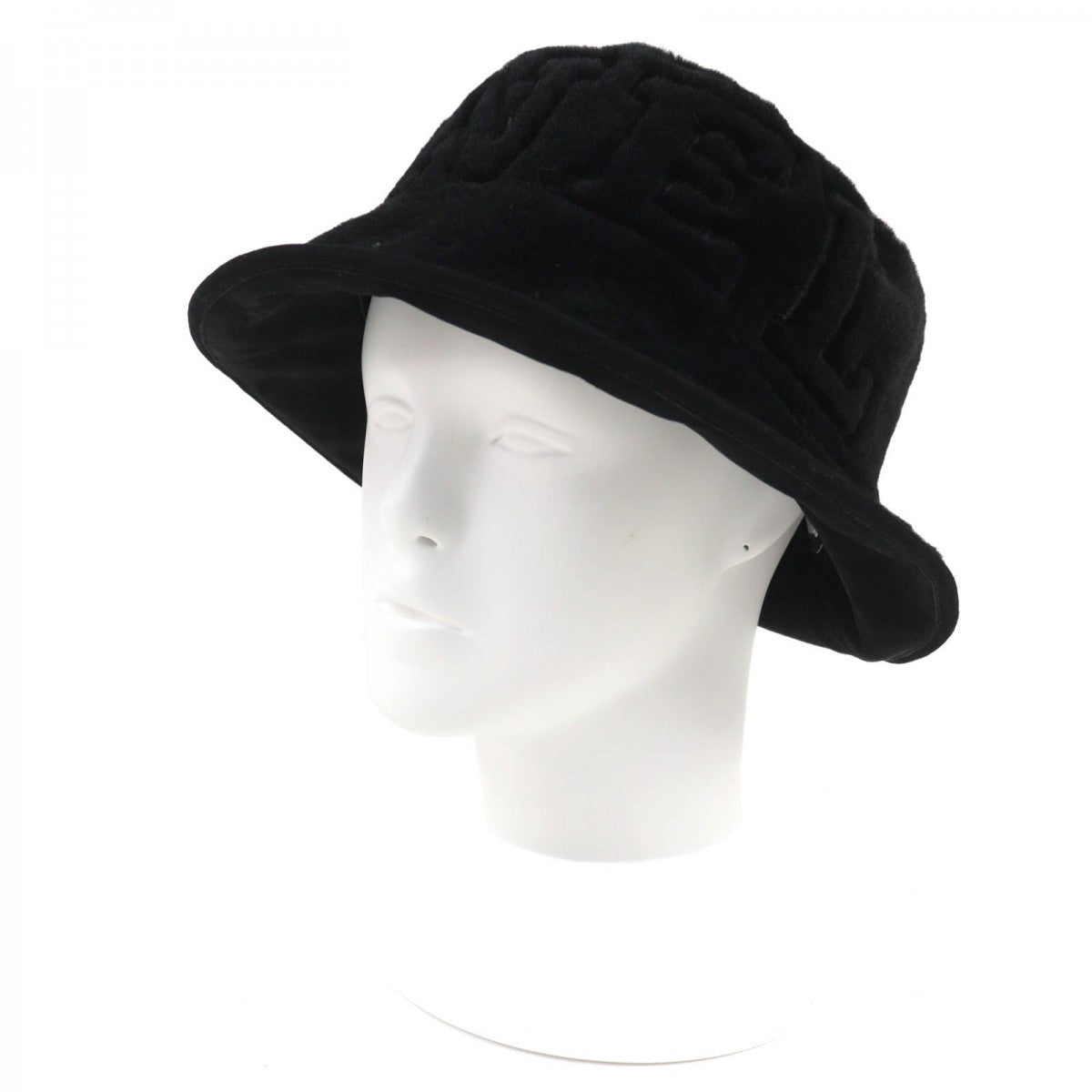 CHANEL hat 24B lambskin black