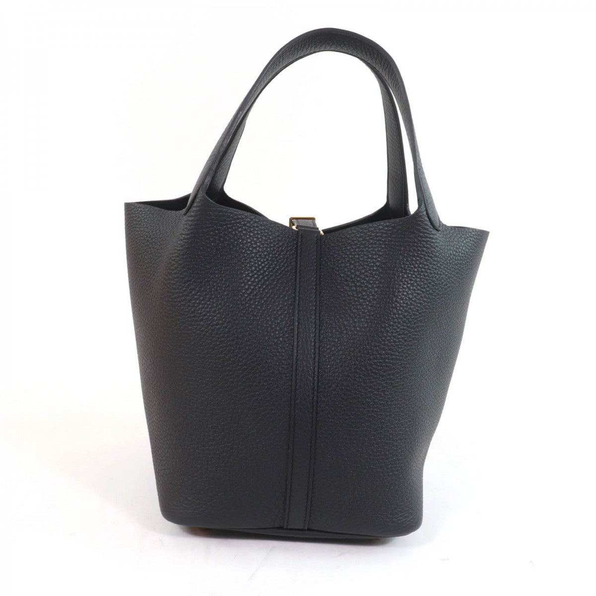 HERMES Handbag Main�FTaurillon Clemence black Picotan Lock MM Women