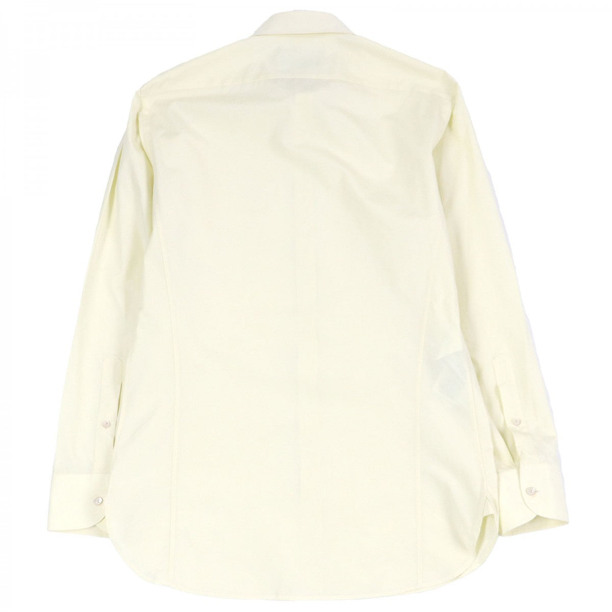 GUCCI Long sleeve shirt 659895 Main: 100% cotton, Part: 100% polyester Light yellow mens 15++(175/92A)