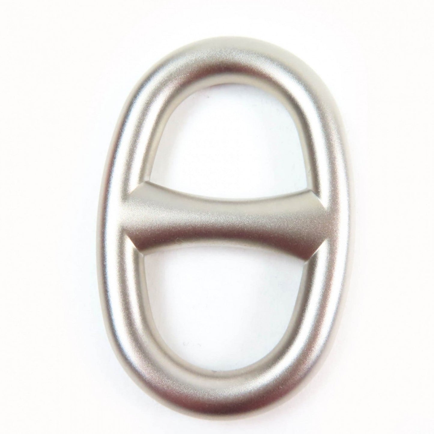 HERMES Scarf ring metal Silver