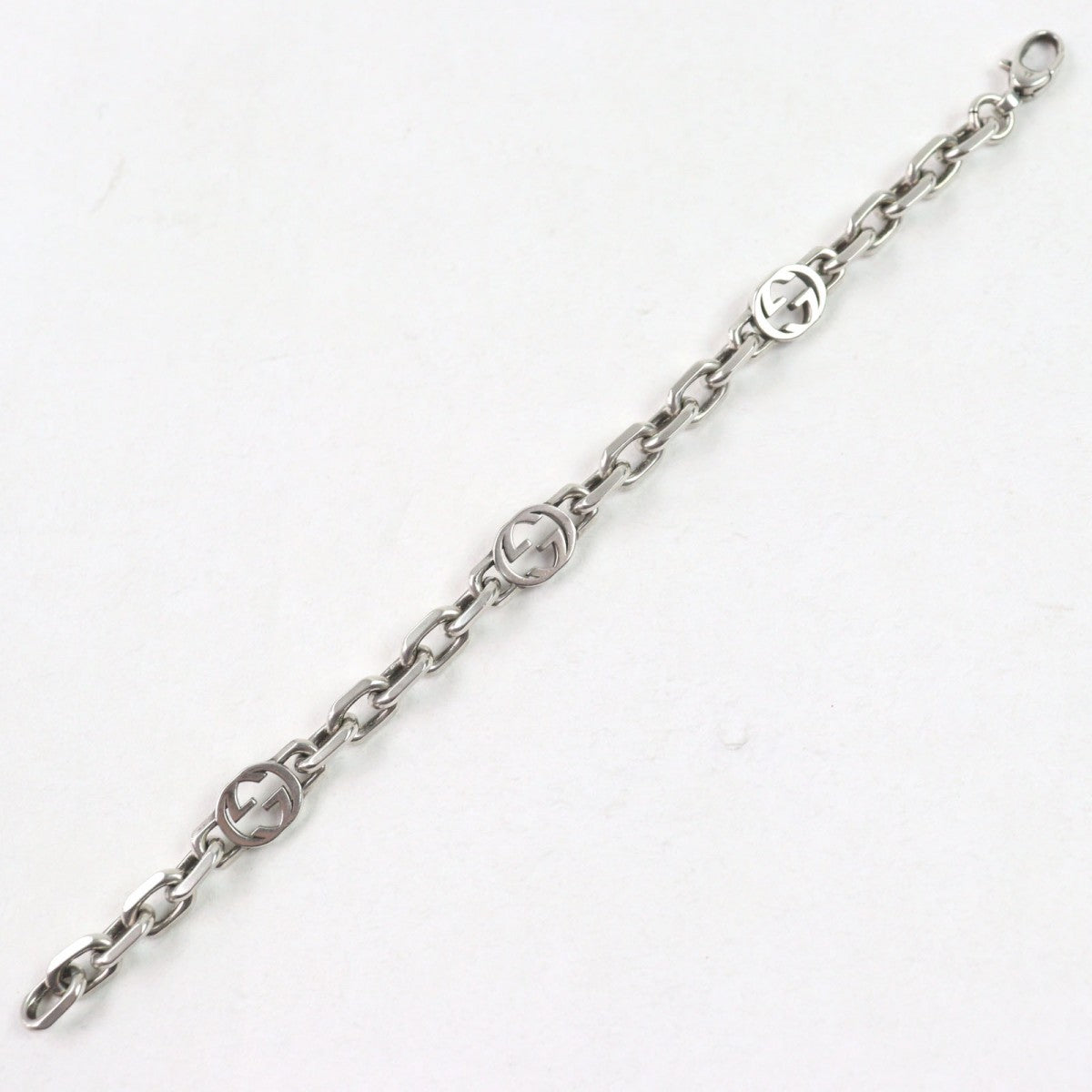 GUCCI bracelet 620798 Mainï¿½FAG925 Silver mens 17