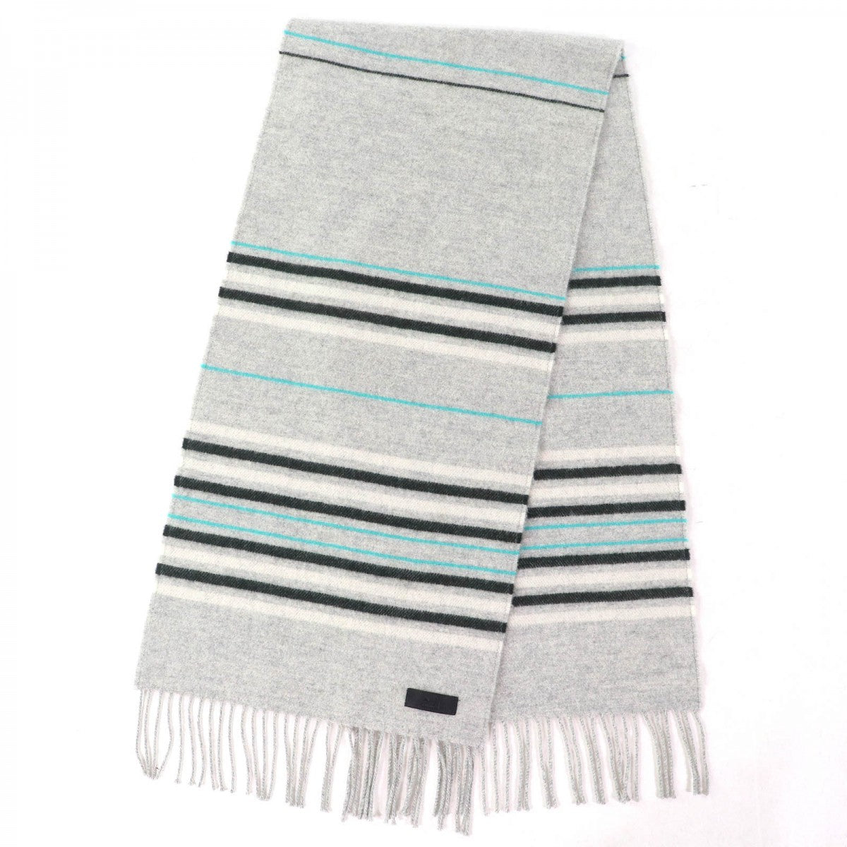 HERMES Scarf Main: 100% cashmere Gris Chine Neo Rocabar Women