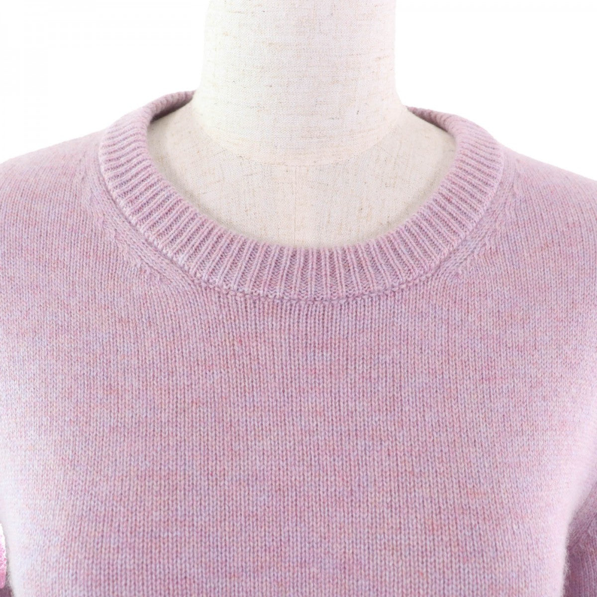 CELINE knit 2A09K152I cashmere purple XS
