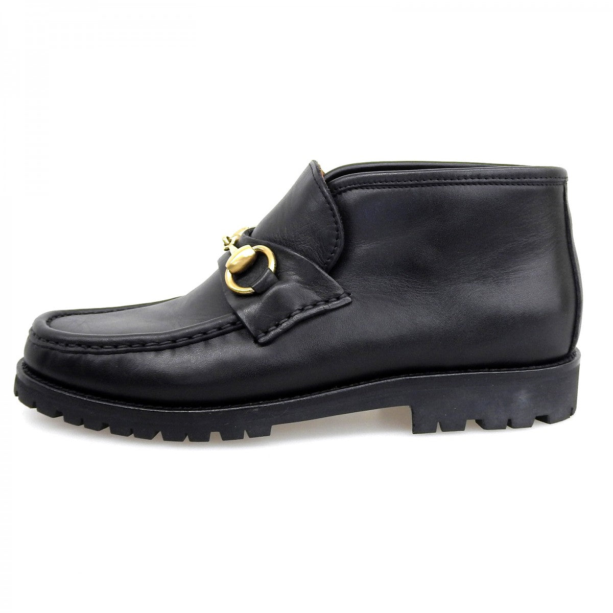 GUCCI Ankle boots 104 0088 leather black 36.5