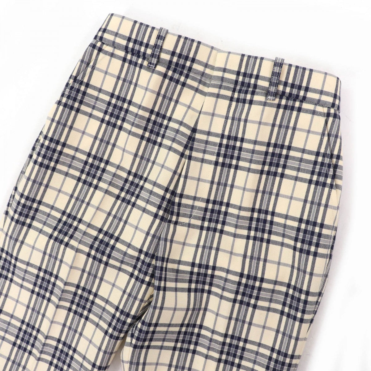 GUCCI Pants 611284 wool Ivory black 36