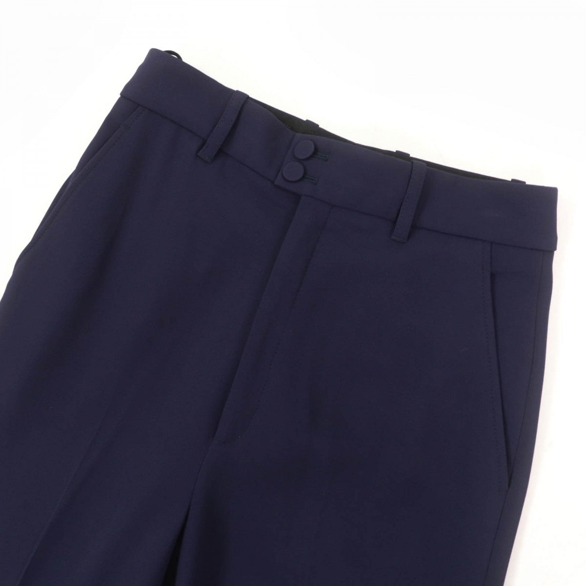 GUCCI Wide pants 624955 Rayon Navy 36