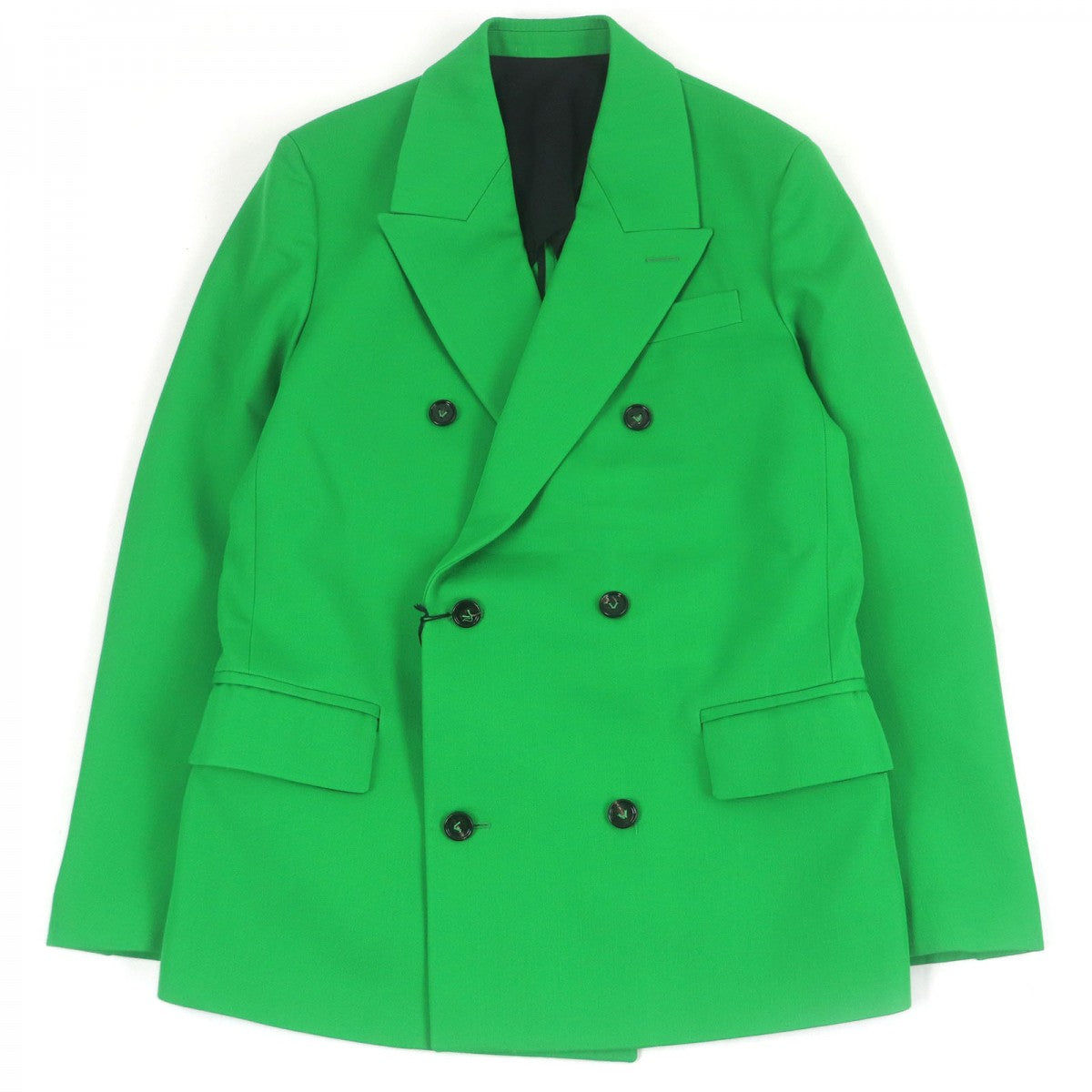 BOTTEGAVENETA tailored jacket 668570 wool green 44