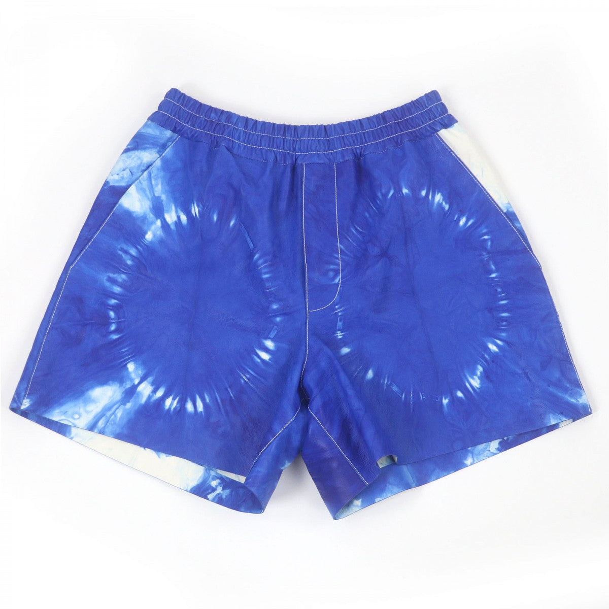 LOUIS VUITTON Pants leather blue S