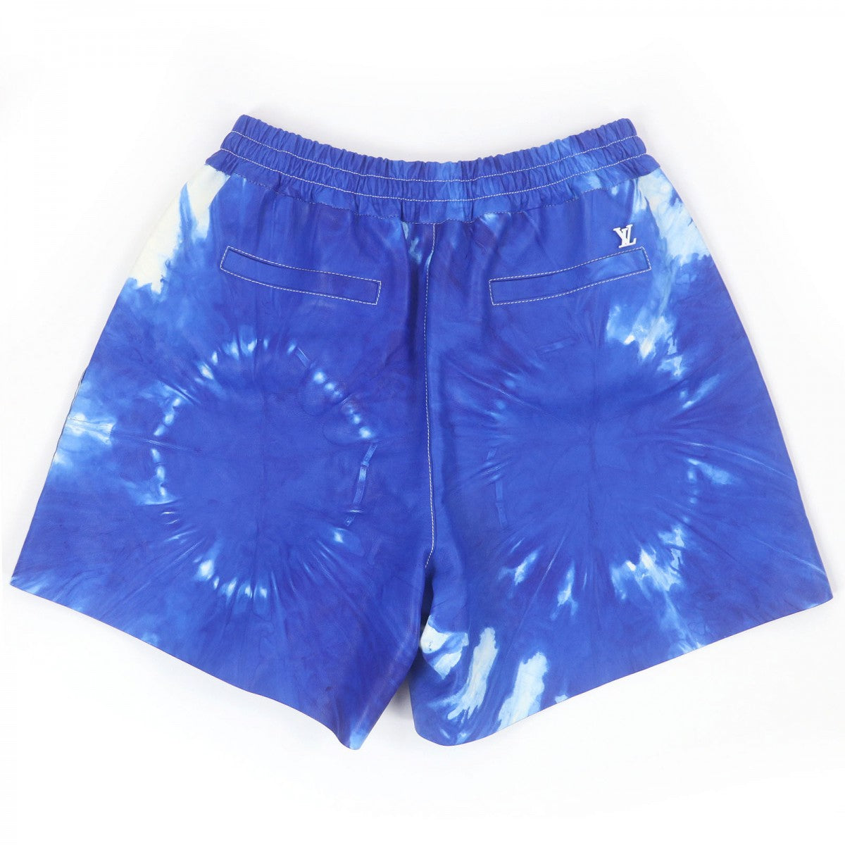 LOUIS VUITTON Pants leather blue S