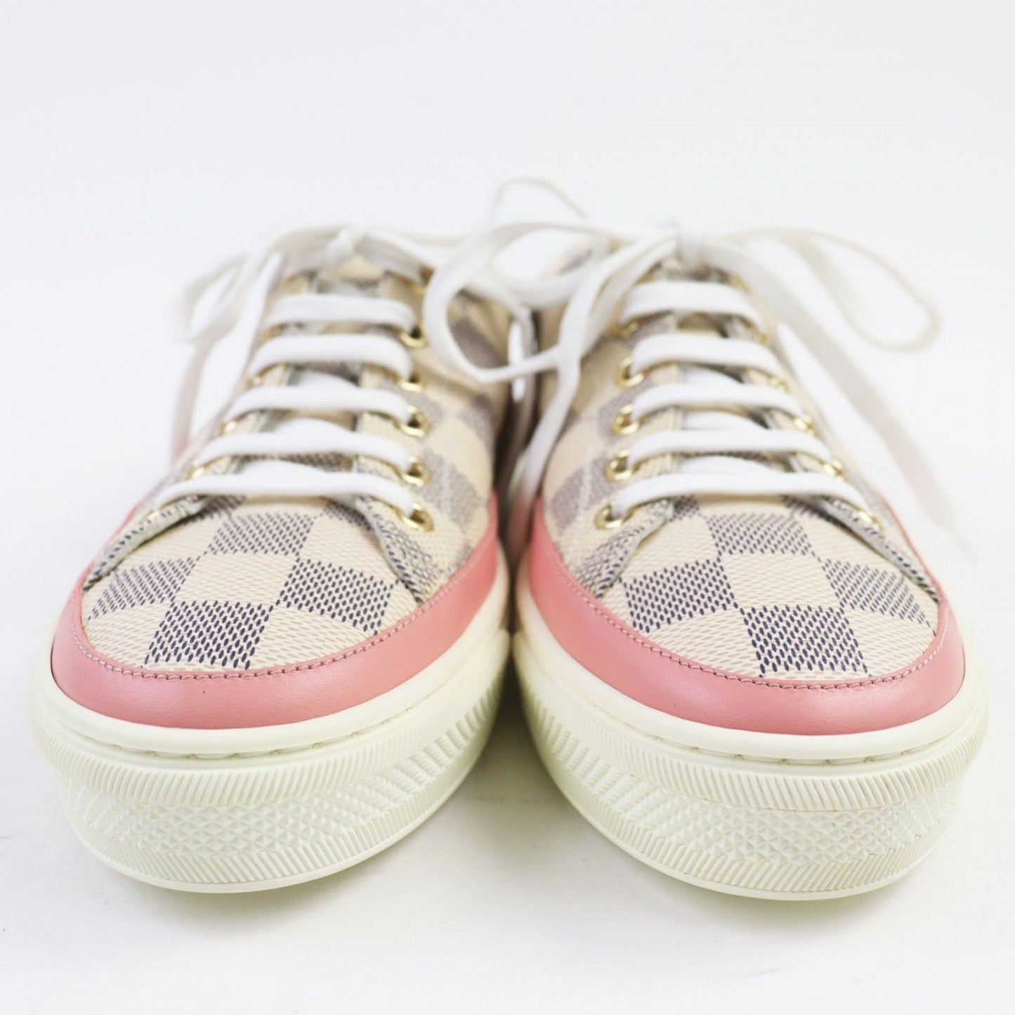 LOUIS VUITTON sneakers Damier Azur Canvas multicolor Stellar line 35.5
