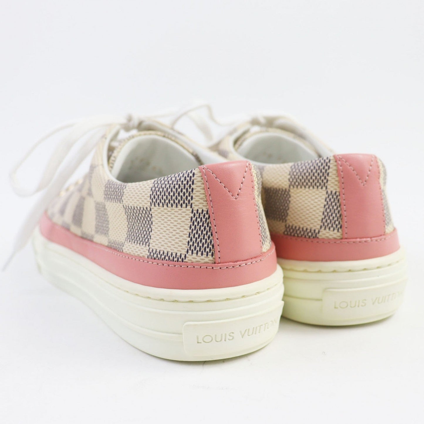 LOUIS VUITTON sneakers Damier Azur Canvas multicolor Stellar line 35.5