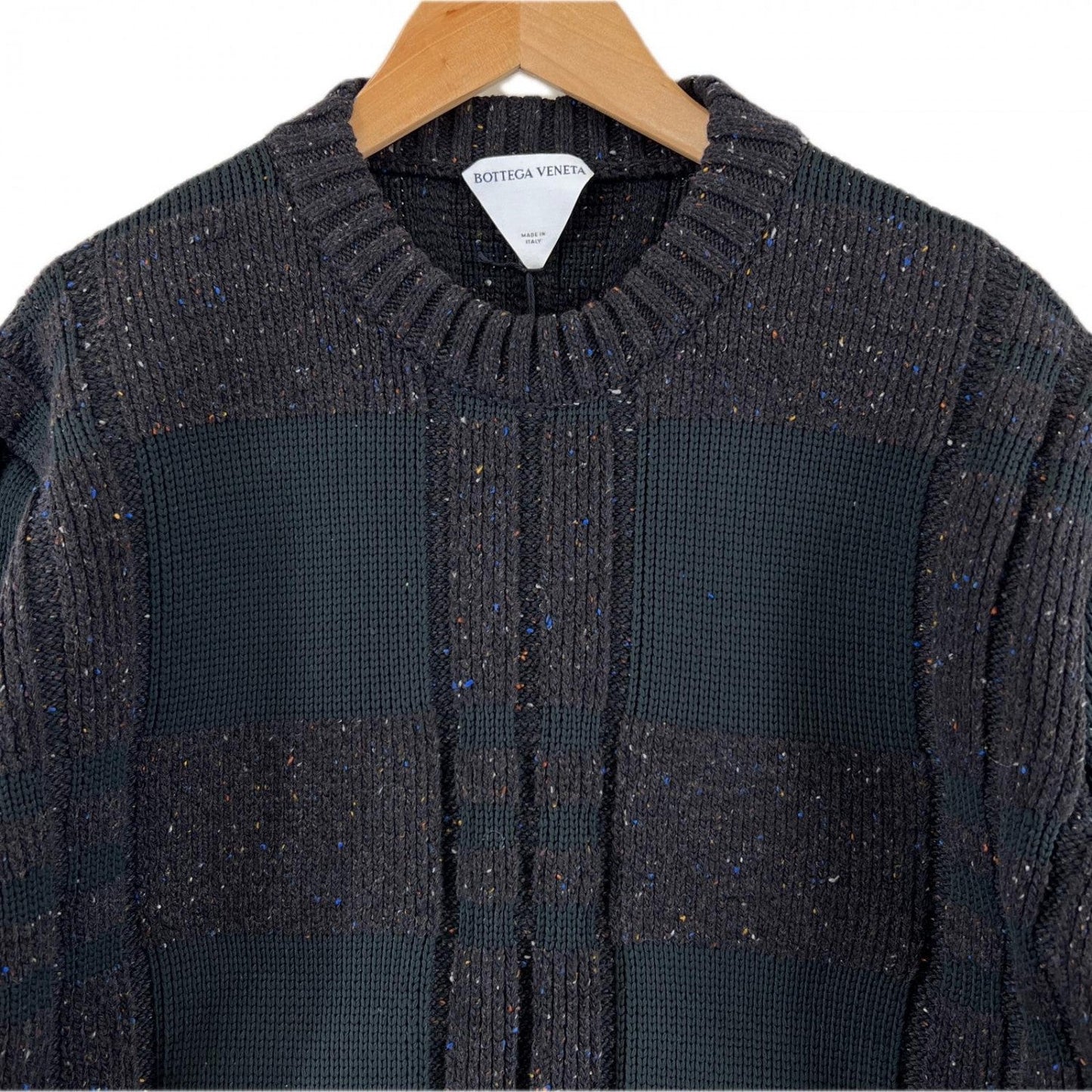BOTTEGAVENETA knit 698549 wool black S
