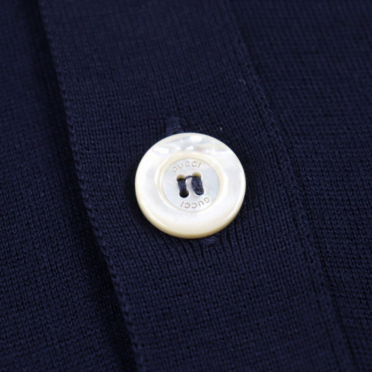 GUCCI cardigan 576815 wool Navy S