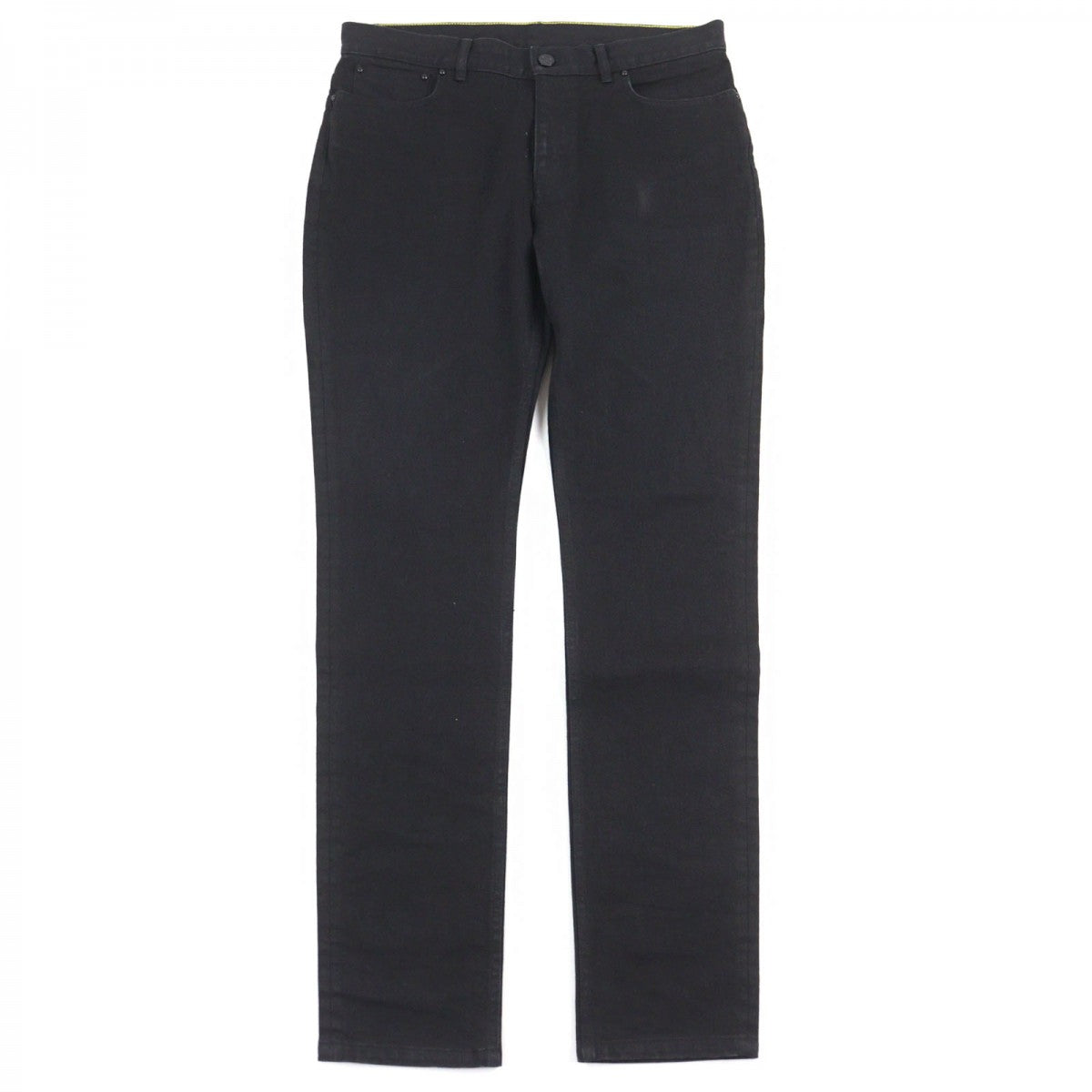 LOUIS VUITTON Denim pants HID70W cotton black Slim stretch denim pants 34