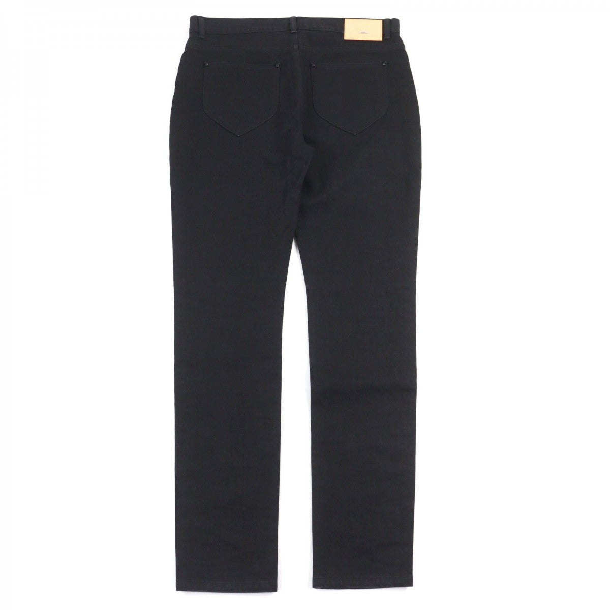 LOUIS VUITTON Denim pants HID70W cotton black Slim stretch denim pants 34