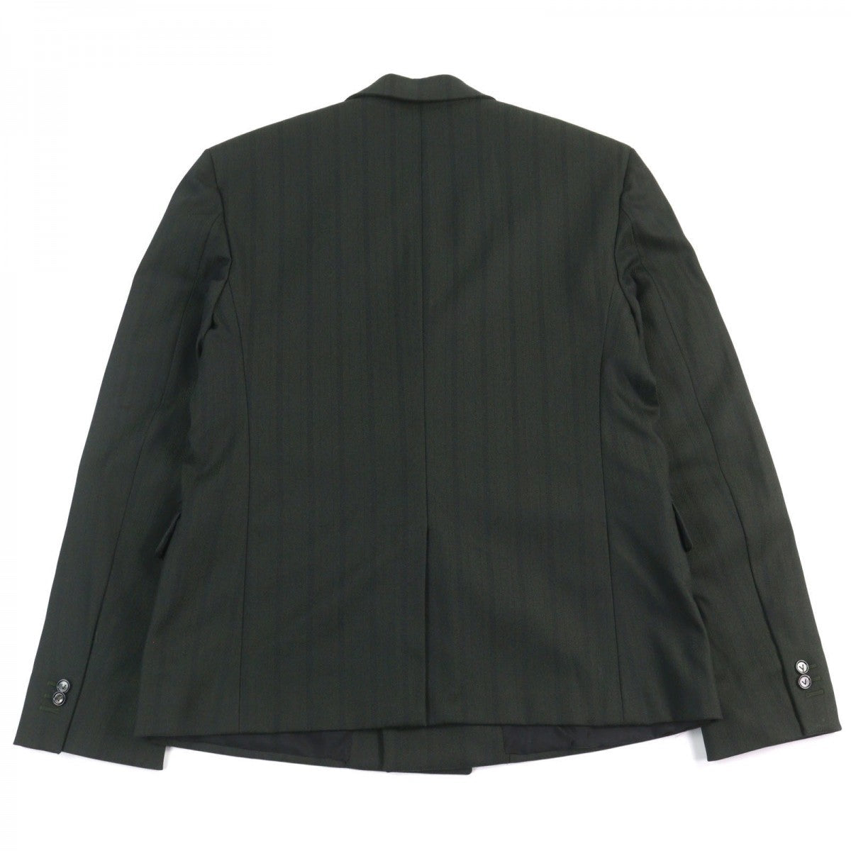 BOTTEGAVENETA tailored jacket 659592 Nylon Green type Tech Herringbone Stripe Jacket 52