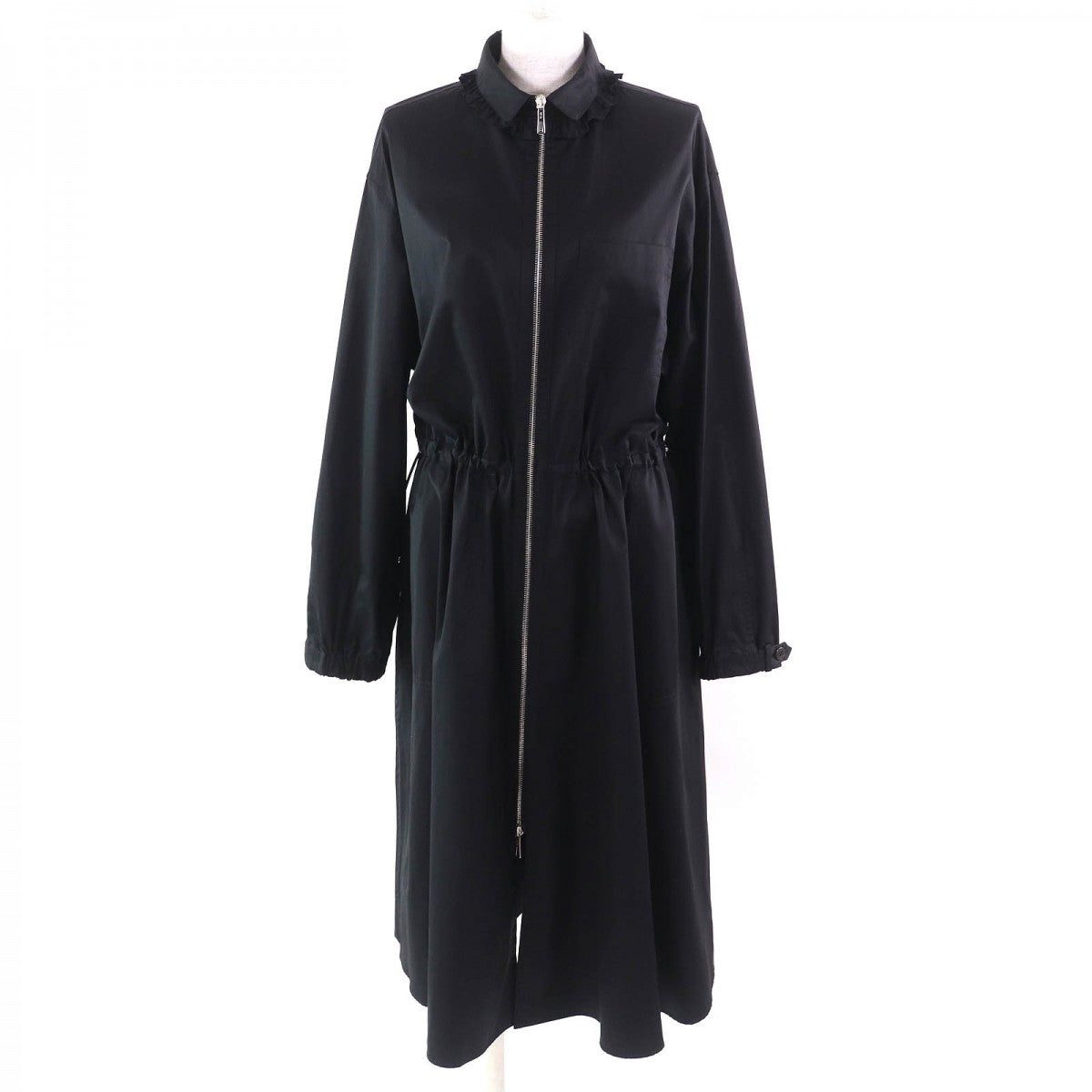 HERMES one piece 4H0571DV Main: 100% cotton black Women 40
