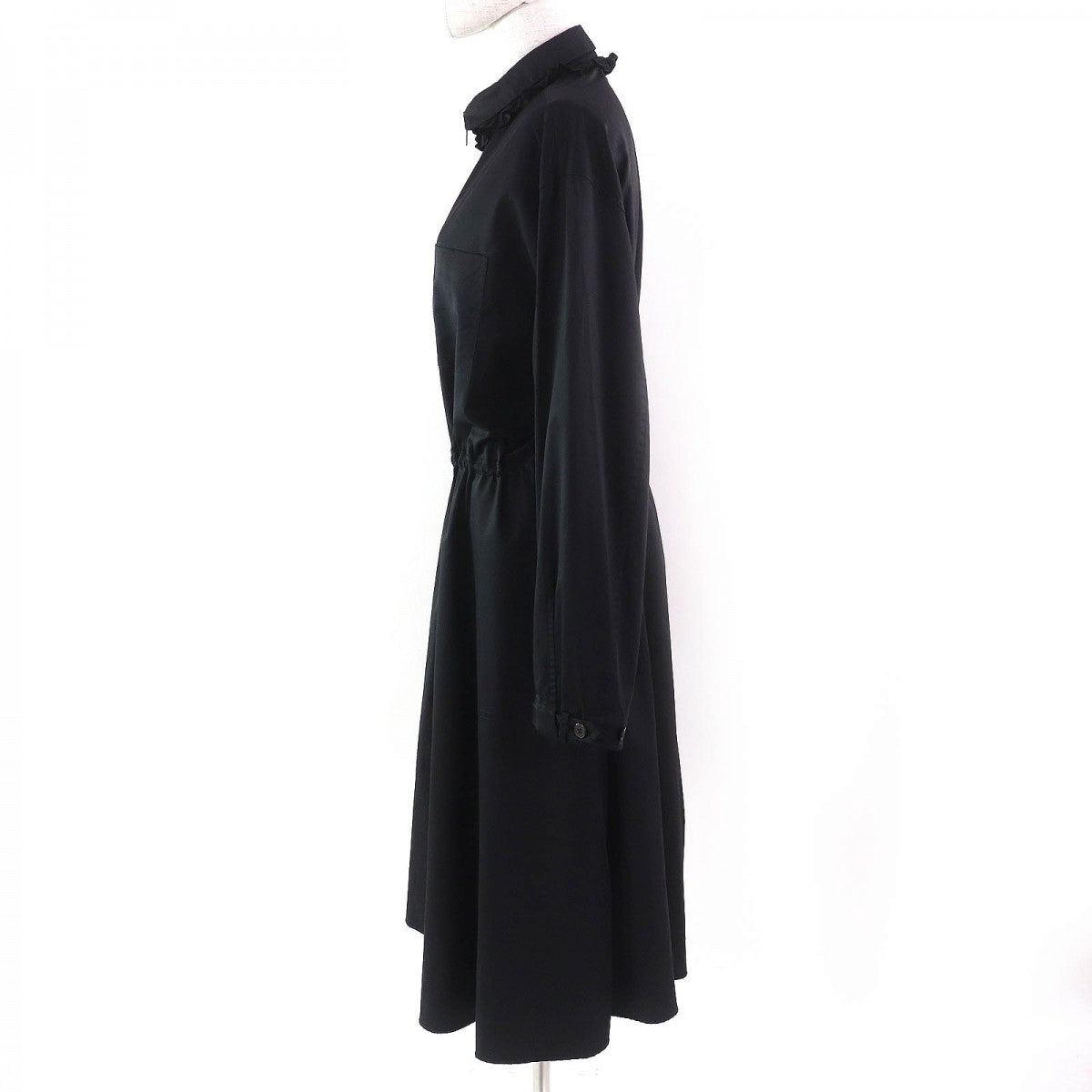 HERMES one piece 4H0571DV Main: 100% cotton black Women 40