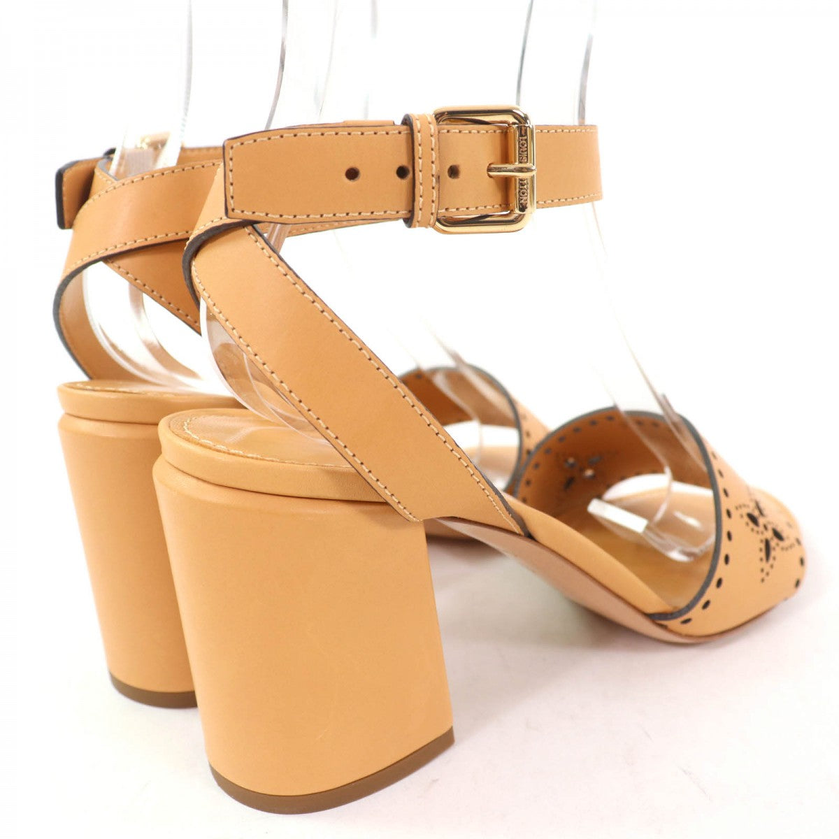 LOUIS VUITTON Sandals Main: Leather beige Horizon Line Women 38.5
